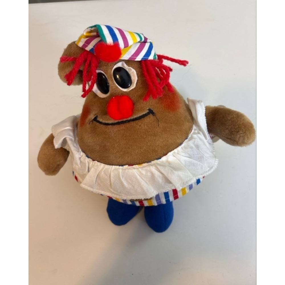 Vintage Nestle P. Nutty The Morsel Family Clown Plush‎ Advertising Toy Trudy Hat